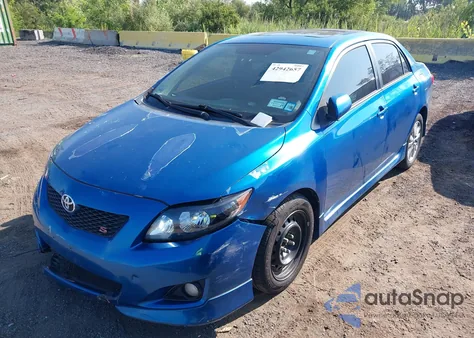2009 Toyota Corolla S/Le/Xle из США, поврежденный, VIN 2T1BU40E89C117747